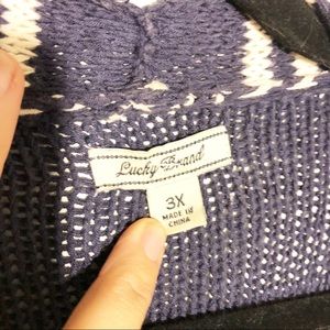 Lucky Brand Sweaters - LUCKY BRAND Waterfall Chunky Knit Cardigan Lucky Brand Sweaters - LUCKY BRAND Waterfall Chunky Knit Cardigan